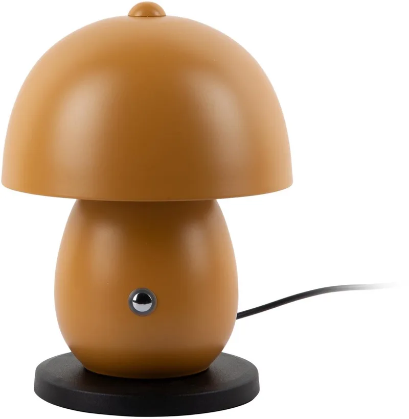 Tafellamp Mono Led - Okergeel - Ø14cm - Scandinavisch de Leitmotiv en Jaune – photo du produit