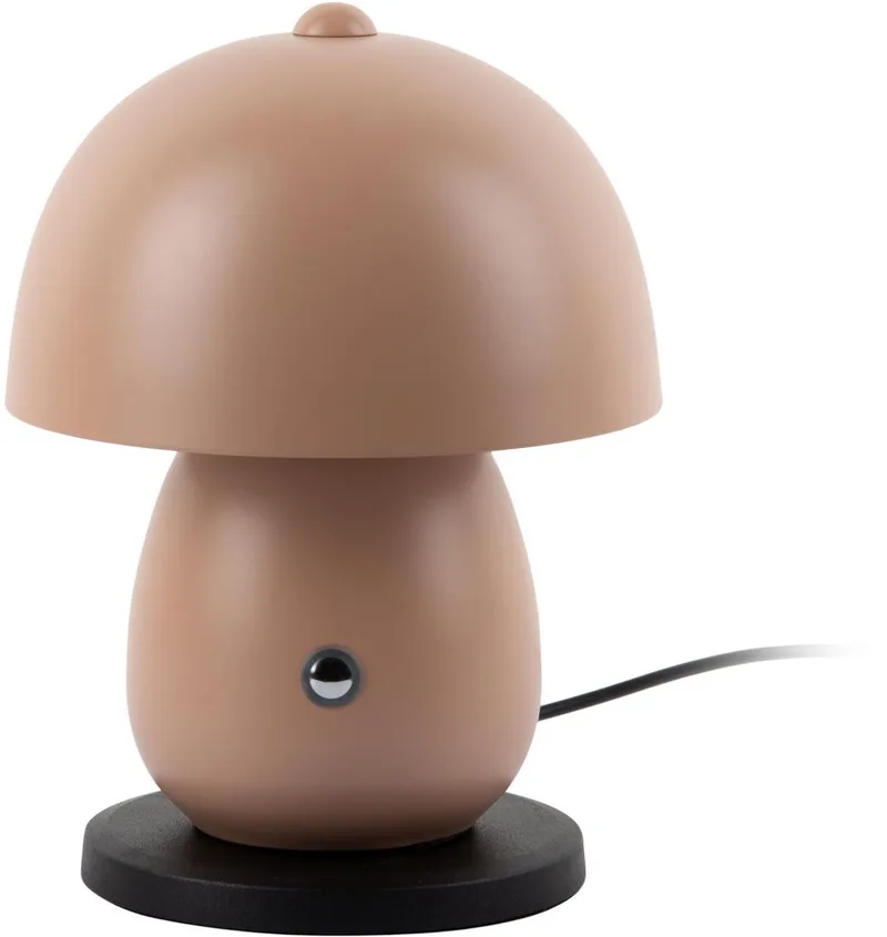 Tafellamp Mono Led - Zachtbruin - Ø14cm - Scandinavisch de Leitmotiv en Marron – photo du produit