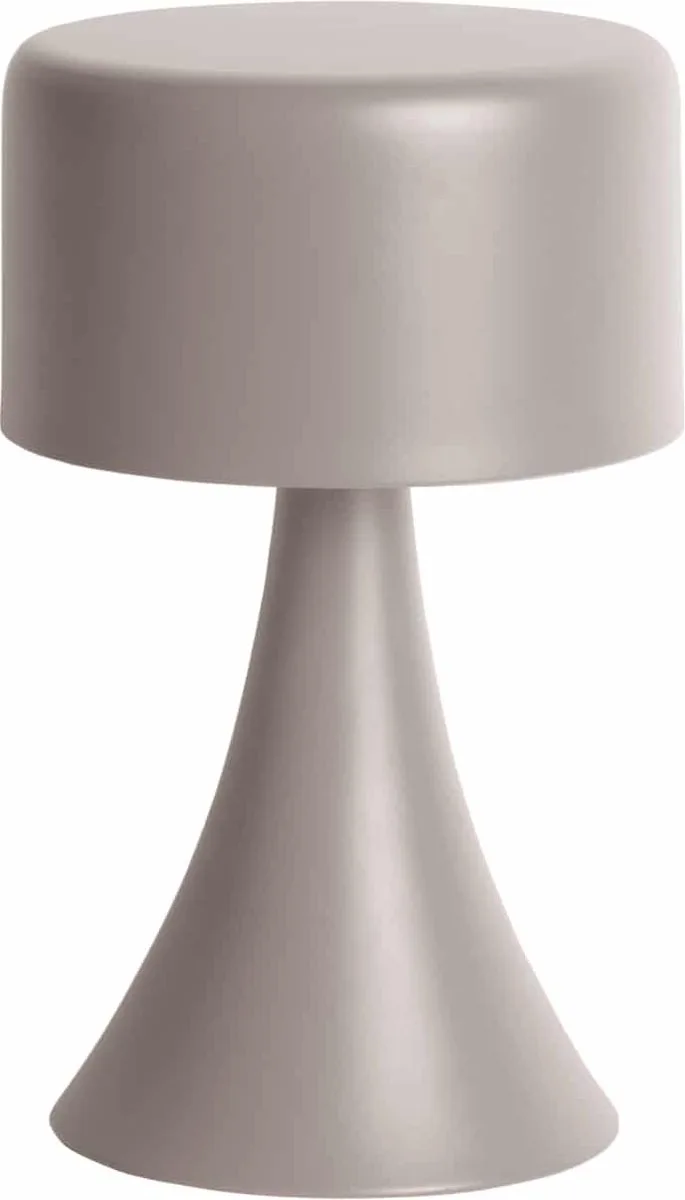 Tafellamp Nora Led - 12.5x12.5x21cm - Scandinavisch by Leitmotiv in Grey – product photo