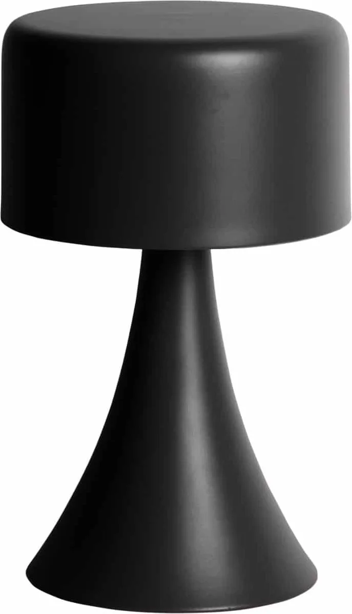 Tafellamp Nora Led - 12.5x12.5x21cm - Scandinavisch by Leitmotiv in Black – product photo