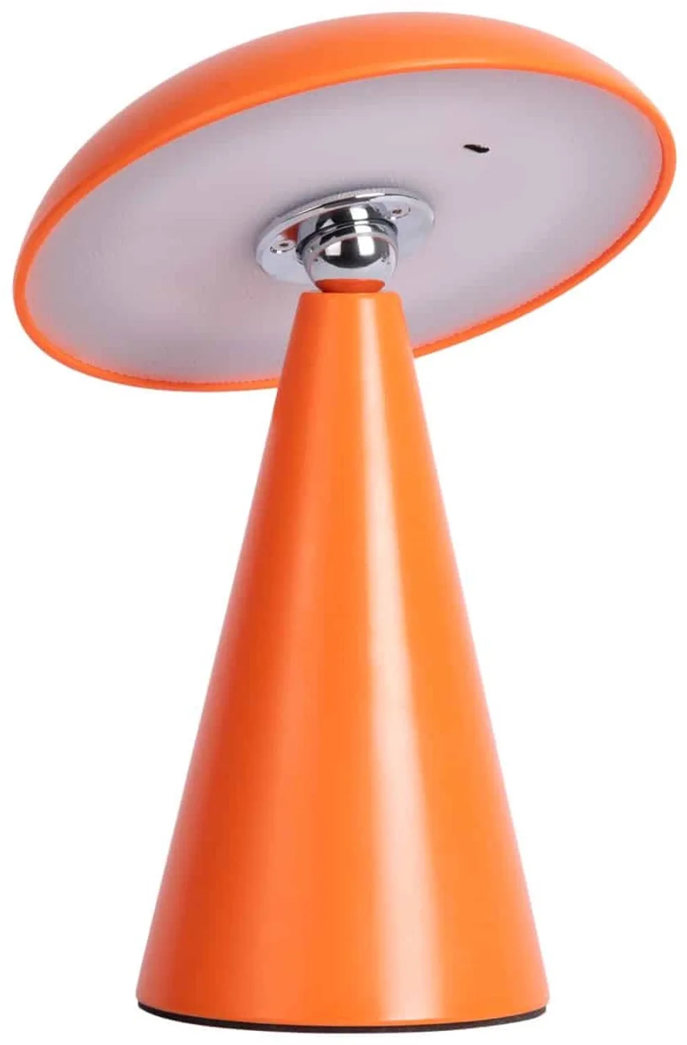Tafellamp Phoebe - Helder - 15.5x15.5x21cm - Scandinavisch de Leitmotiv en Orange – photo du produit