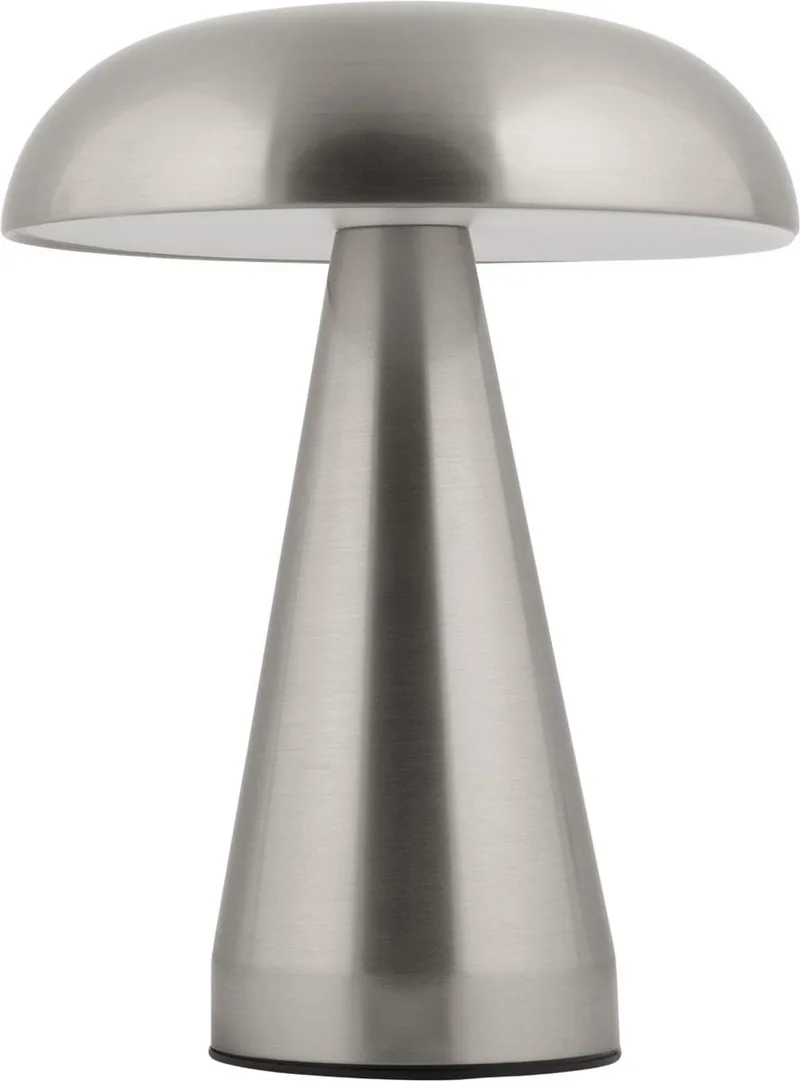 Tafellamp Rachel LED - 15.5x15.5x20.5cm - Scandinavisch de Leitmotiv en Nikkel – photo du produit