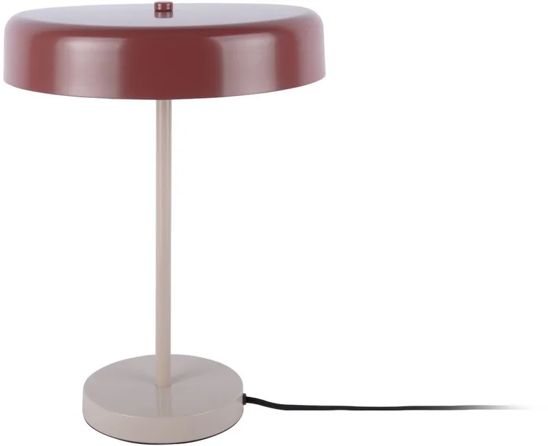 Tafellamp Reina Palo - Bordeaux - Ø30cm - Modern de Leitmotiv en Gris – photo du produit