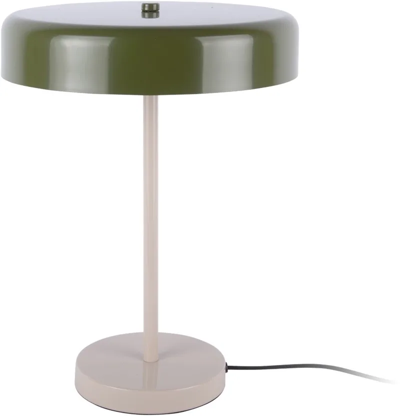 Tafellamp Reina Palo - Ø30cm - Modern de Leitmotiv en Gris – photo du produit