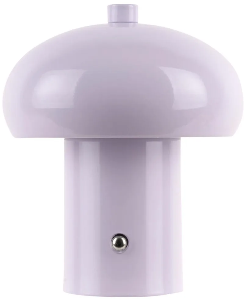 Tafellamp Retro Seta Led - 12.5x12.5x15cm - Modern de Leitmotiv en Violet – photo du produit