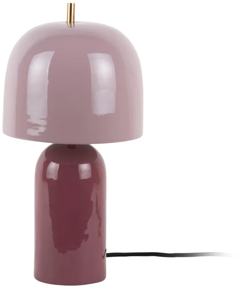 Tafellamp Rico - Donkerpaars - Ø20cm - Scandinavisch von Leitmotiv in Lila – Produktfoto
