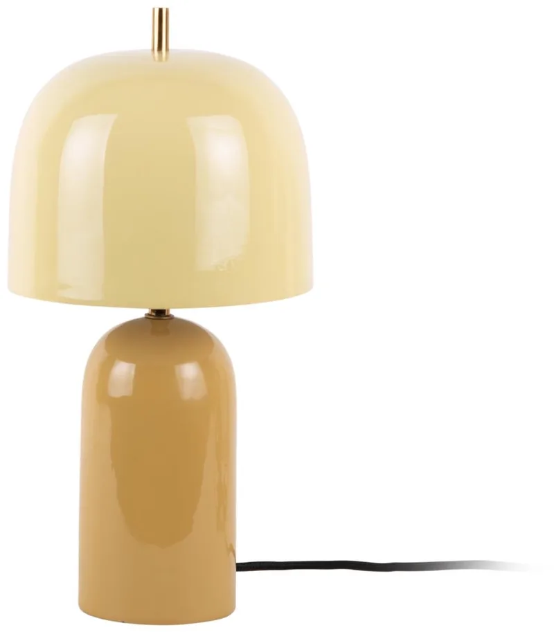 Tafellamp Rico - Okergeel - Ø20cm - Scandinavisch van Leitmotiv in Geel – productfoto
