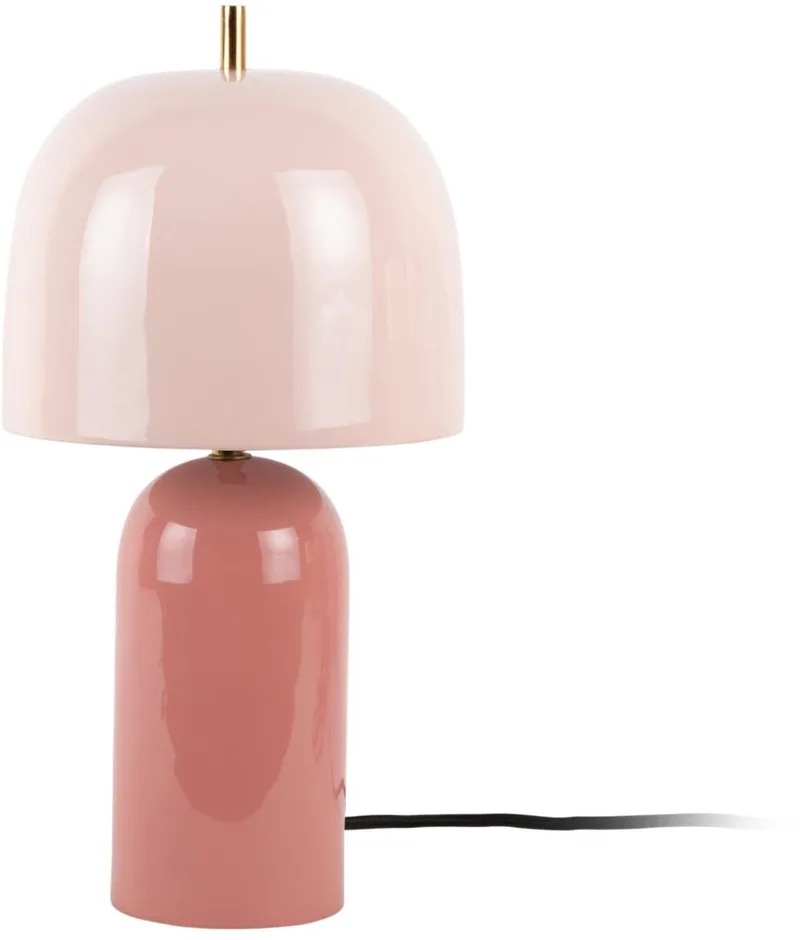 Tafellamp Rico - Oudroze - Ø20cm - Scandinavisch van Leitmotiv in Roze – productfoto