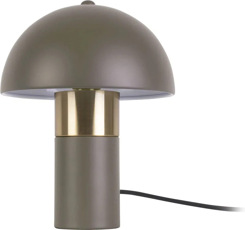 Tafellamp Seta de Leitmotiv en Taupe – photo du produit