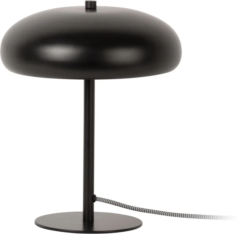Tafellamp Shroom - 25x25x30cm - Modern de Leitmotiv en Noir – photo du produit