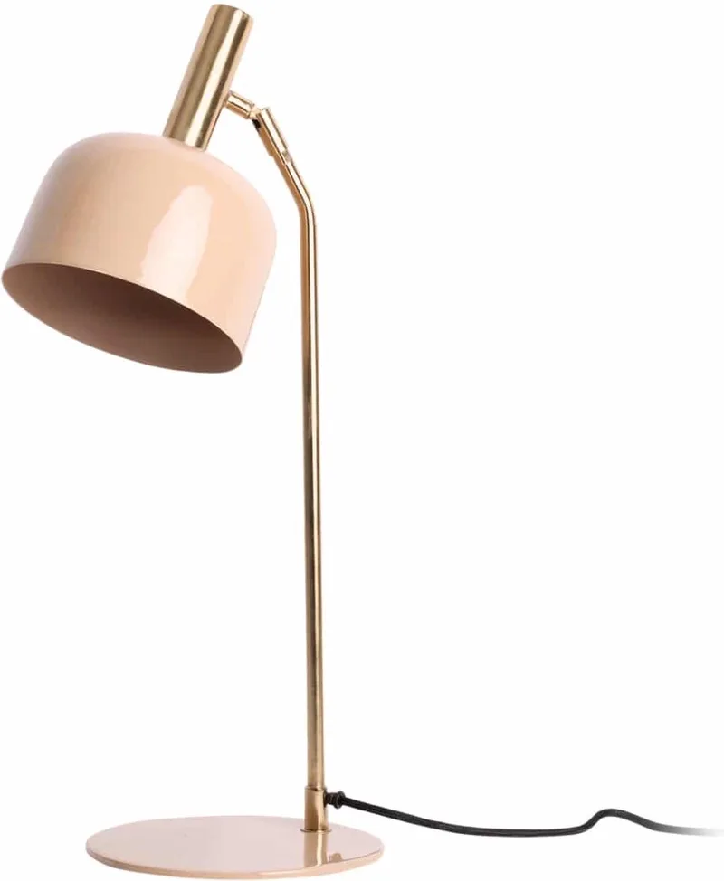 Tafellamp Smart - 23x19.5x56cm - Scandinavisch by Leitmotiv in Brown – product photo