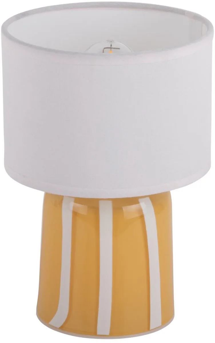 Tafellamp Verano - Heldergeel - 13.5x13.5x20cm - Scandinavisch van Leitmotiv in Geel – productfoto