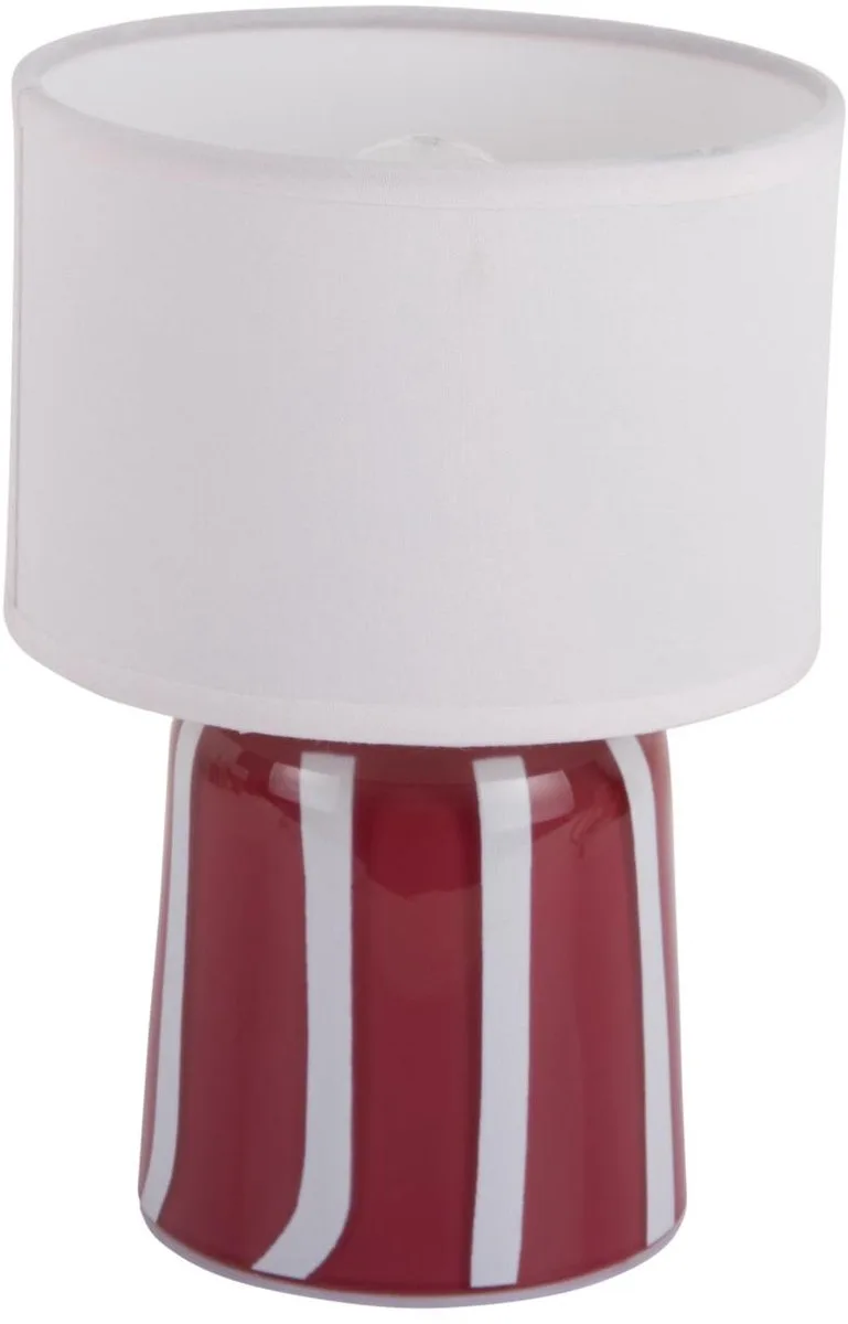 Tafellamp Verano - Rode oker - 13.5x13.5x20cm - Scandinavisch van Leitmotiv in Rood – productfoto