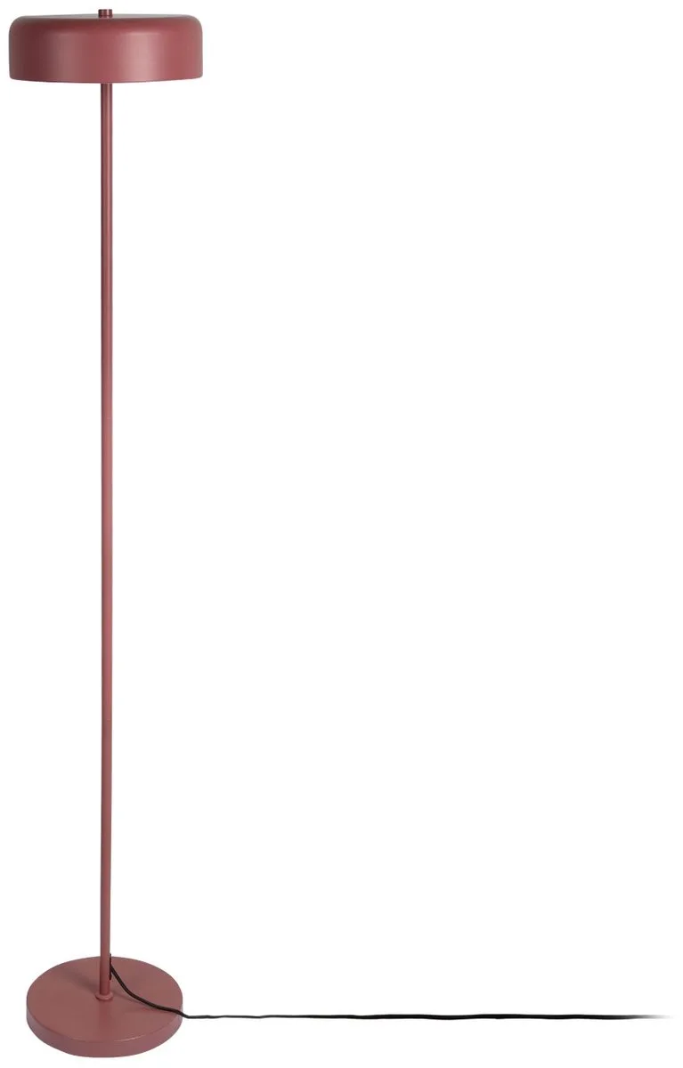 Vloerlamp Riqueza Palo - Bordeaux - Ø24cm - Modern - Staande lampen voor Woonkamer - Slaapkamer by Leitmotiv in Red – product photo