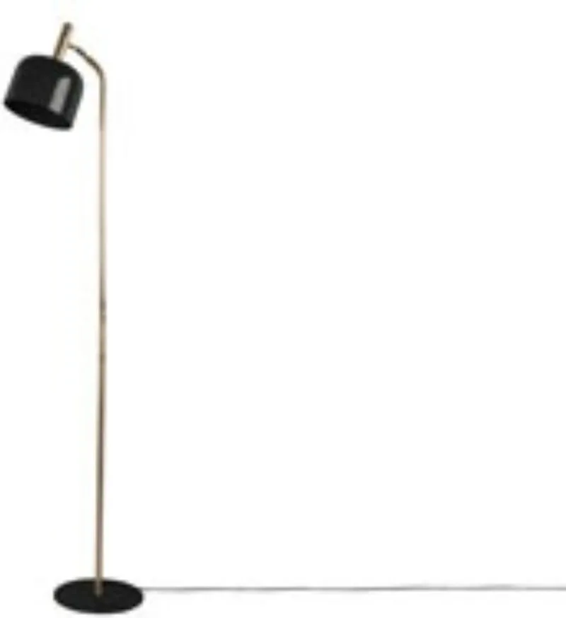 Vloerlamp Smart - 26x26x164cm - Modern - Staande lampen voor Woonkamer - Slaapkamer de Leitmotiv en Noir – photo du produit