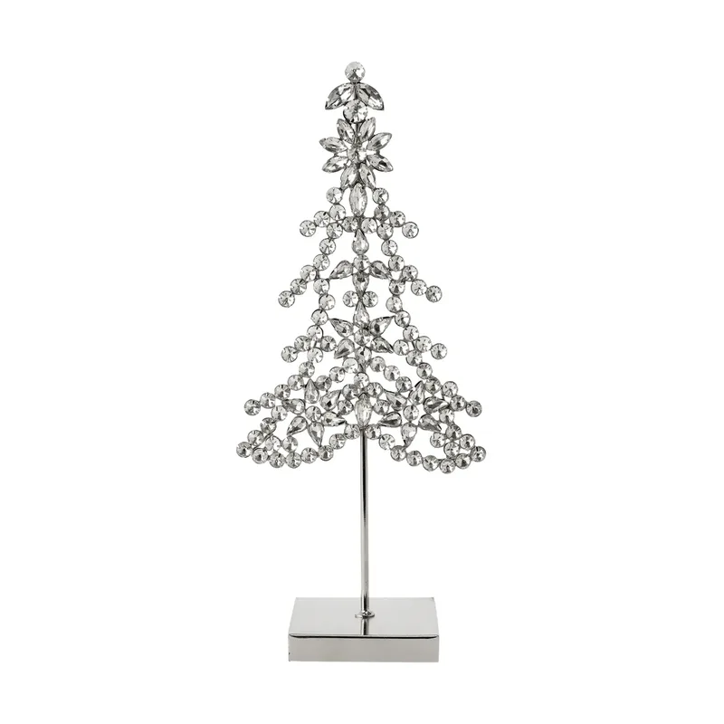 Ada tree Dekorationsdetail Silberfarben, 14x8x32 cm de Lene Bjerre – photo du produit