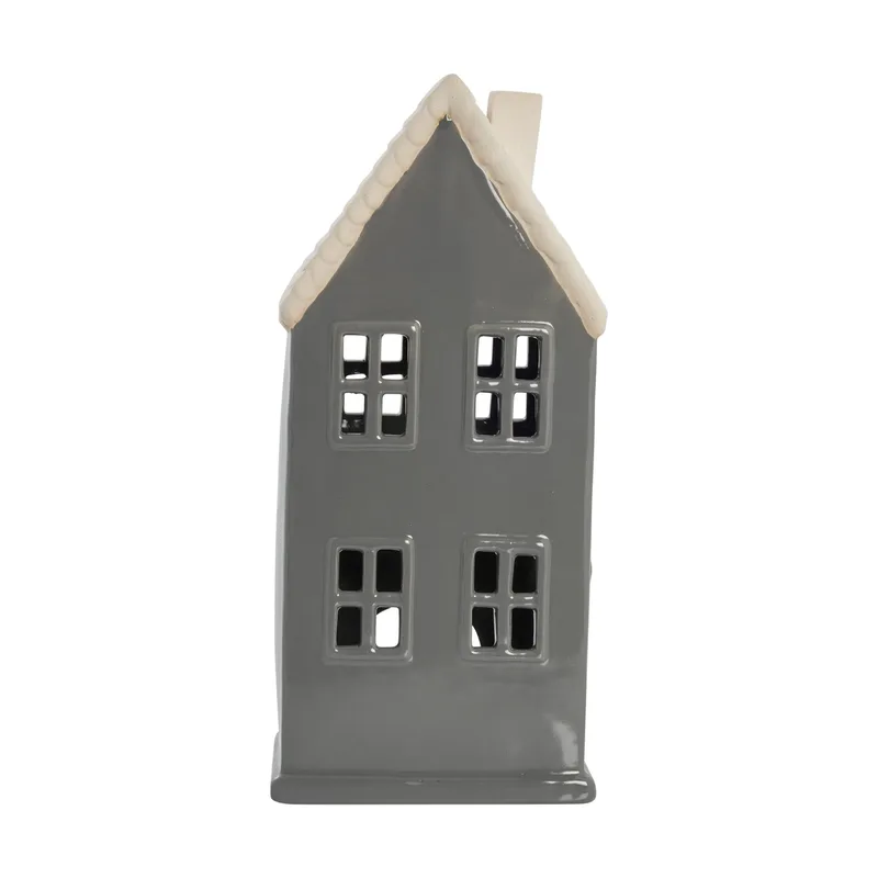 Hollia Dekohaus 29cm Dark grey van Lene Bjerre – productfoto