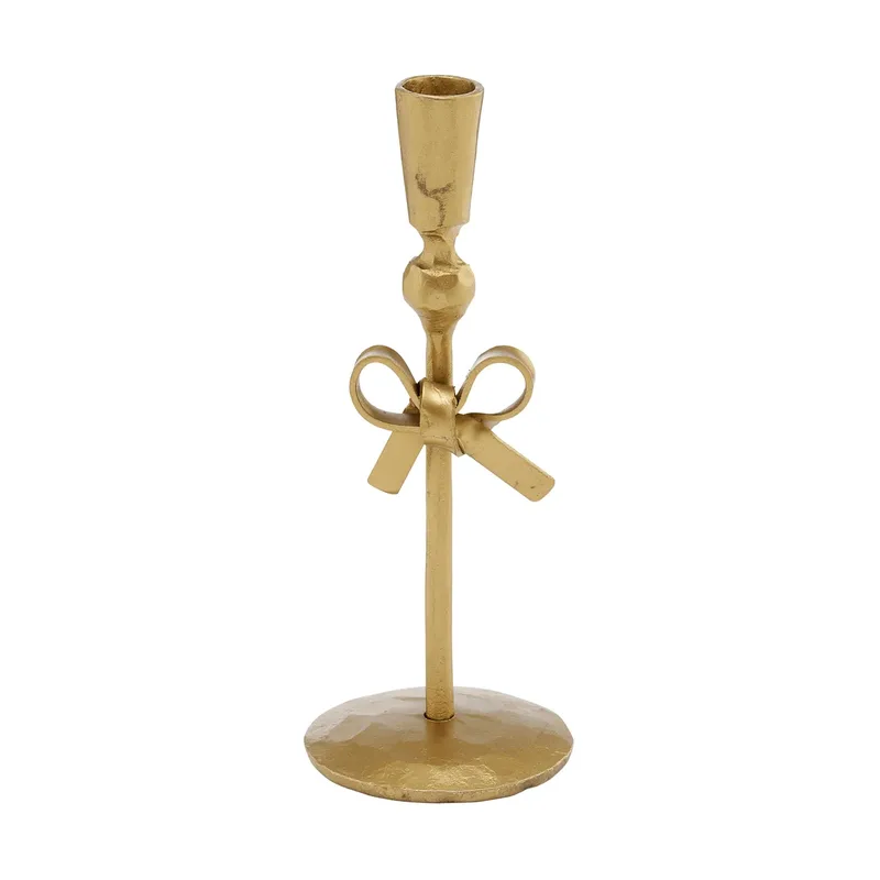 Imelia Kerzenhalter Goldfarben, Ø5,5xH14,5 cm de Lene Bjerre – photo du produit