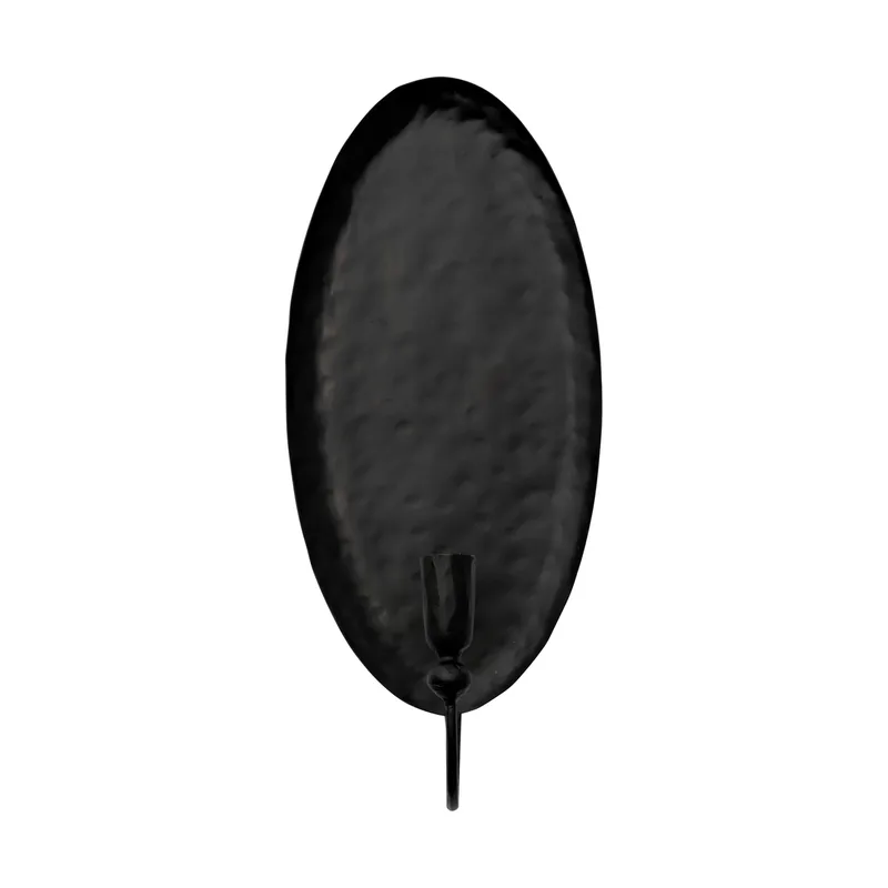Inine Wandleuchter Schwarz, 17x40 cm by Lene Bjerre – product photo