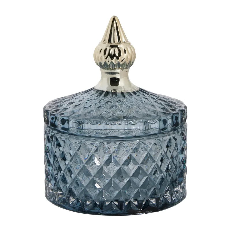 Miya Verwahrungsdose mit Deckel Ø8,5cm Blue by Lene Bjerre – product photo