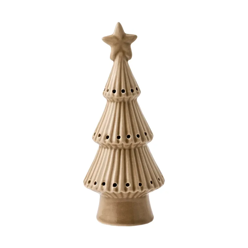 Mythel LED Baum-Dekorationsdetail Beige, 7x7xH17,2 cm de Lene Bjerre – photo du produit