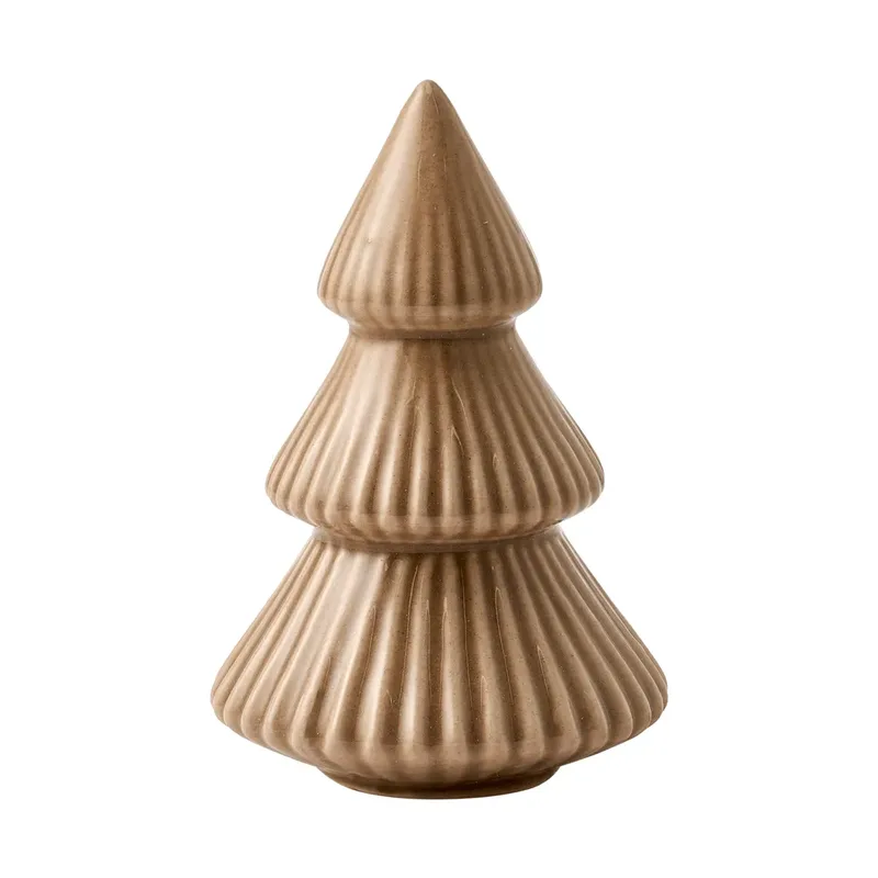 Mythel tree Dekorationsdetail Beige, Ø6,5xH9,8 cm de Lene Bjerre – photo du produit