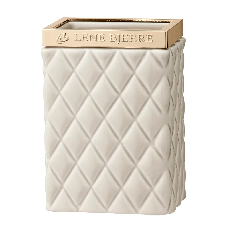 Portia Zahnputzbecher Camel-gold by Lene Bjerre – product photo
