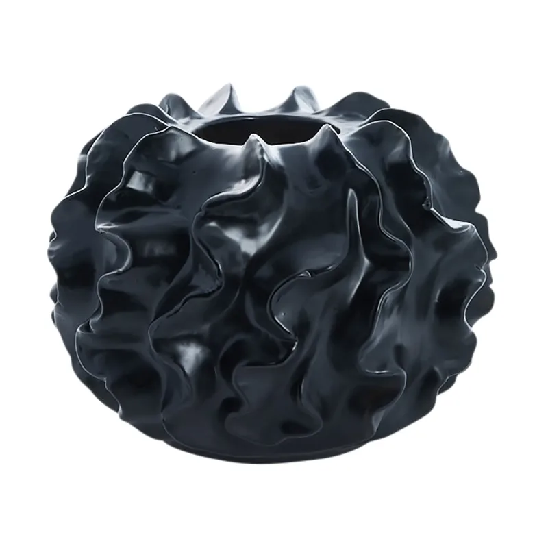Sannia Vase 20,5cm Black by Lene Bjerre – product photo