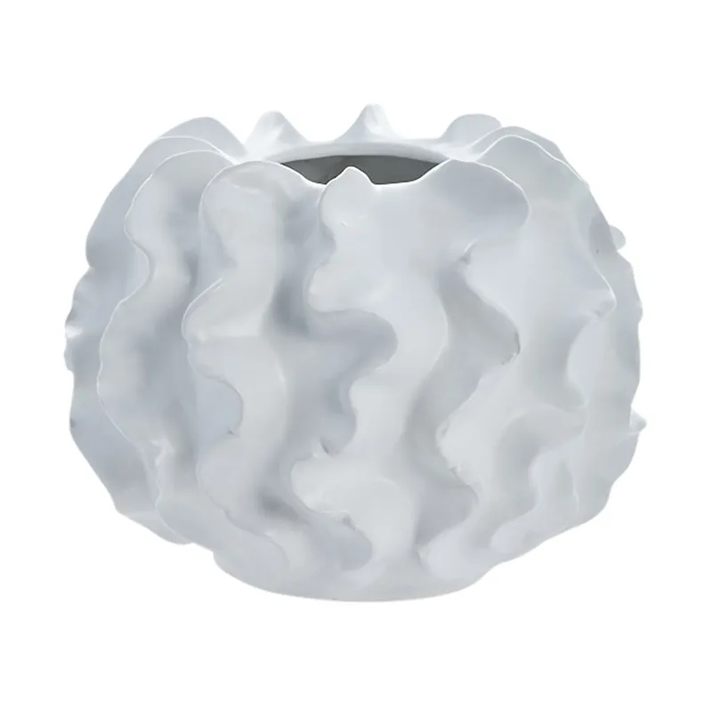 Sannia Vase 20,5cm White de Lene Bjerre – photo du produit