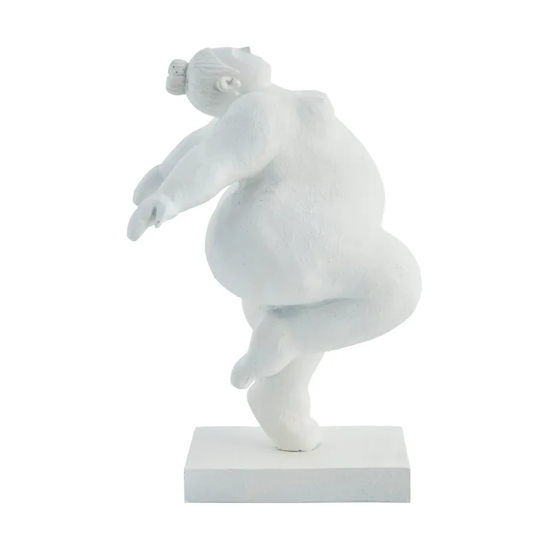 Serafina Dekoration Frau tanzend 23 cm White by Lene Bjerre – product photo