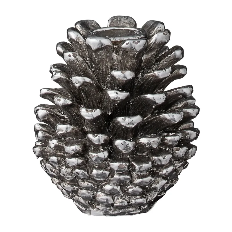 Serafina Kerzenhalter 8cm Antique silber by Lene Bjerre – product photo