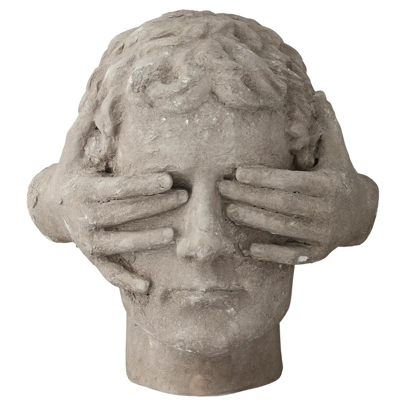 Serafina Kopf 30cm Monument grey (grau) by Lene Bjerre – product photo