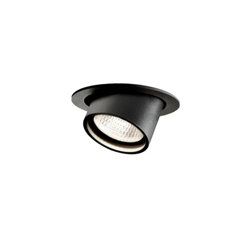 Angle Downlight Einbauspot, 7W, CCT, schwarz från LIGHT-POINT – produktbild