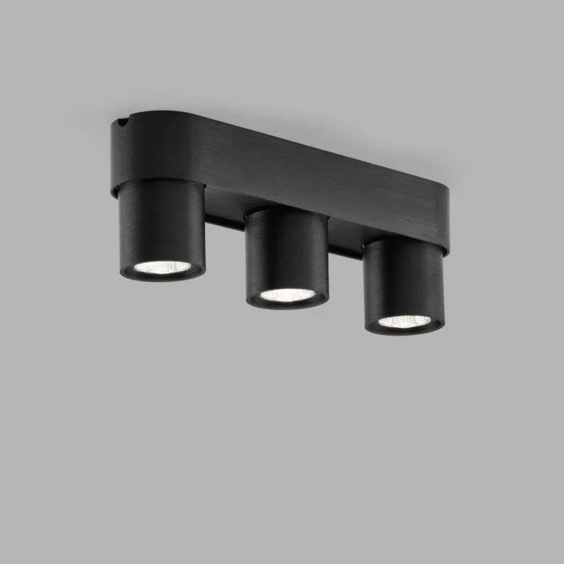 Aura C3 Plafondlamp 2700/3000K Carbon Black van LIGHT-POINT – productfoto