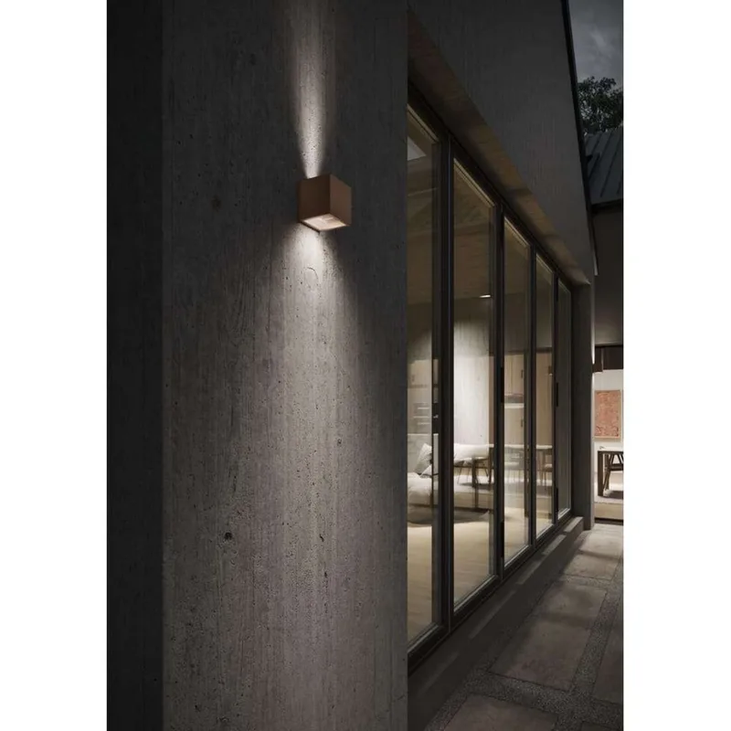 Cube LED Wandlamp 3000K Up/Down Rust de LIGHT-POINT – photo du produit