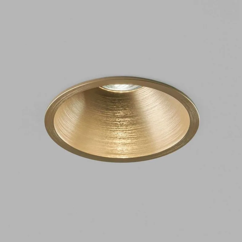Curve II Einbauspot, Ø110 cm, messing, CCT von LIGHT-POINT – Produktfoto