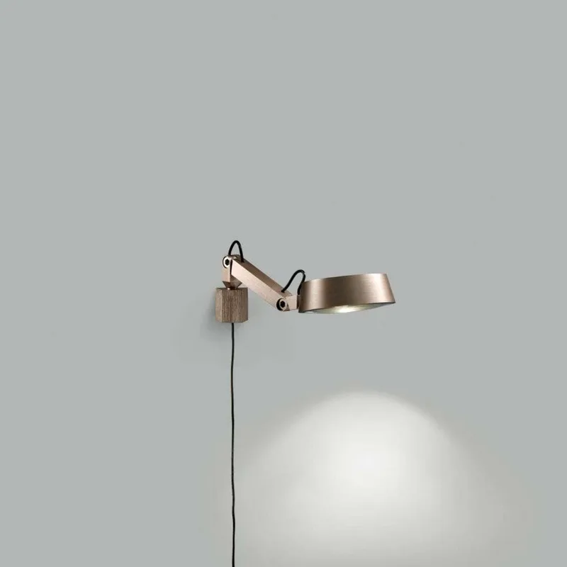 Dark W1 Wandlamp Rose Gold von LIGHT-POINT – Produktfoto