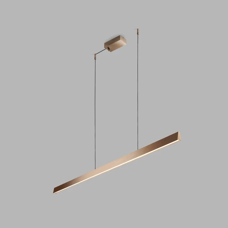 Edge Linear S1500 LED hanglamp roségoud, CCT von LIGHT-POINT – Produktfoto