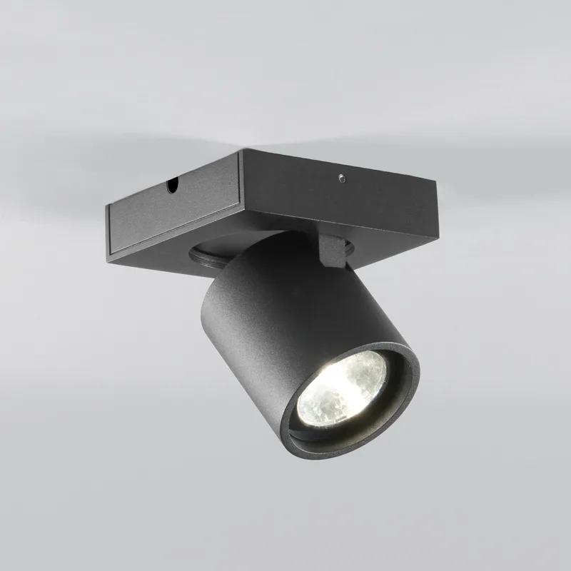 Focus 1 LED-spot, zwart, 1-lamp CCT draaibaar von LIGHT-POINT – Produktfoto