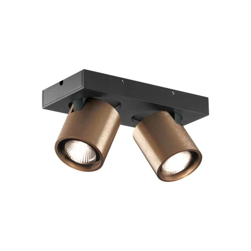 Focus 2 LED Plafondlamp 3000K Rose Gold van LIGHT-POINT – productfoto