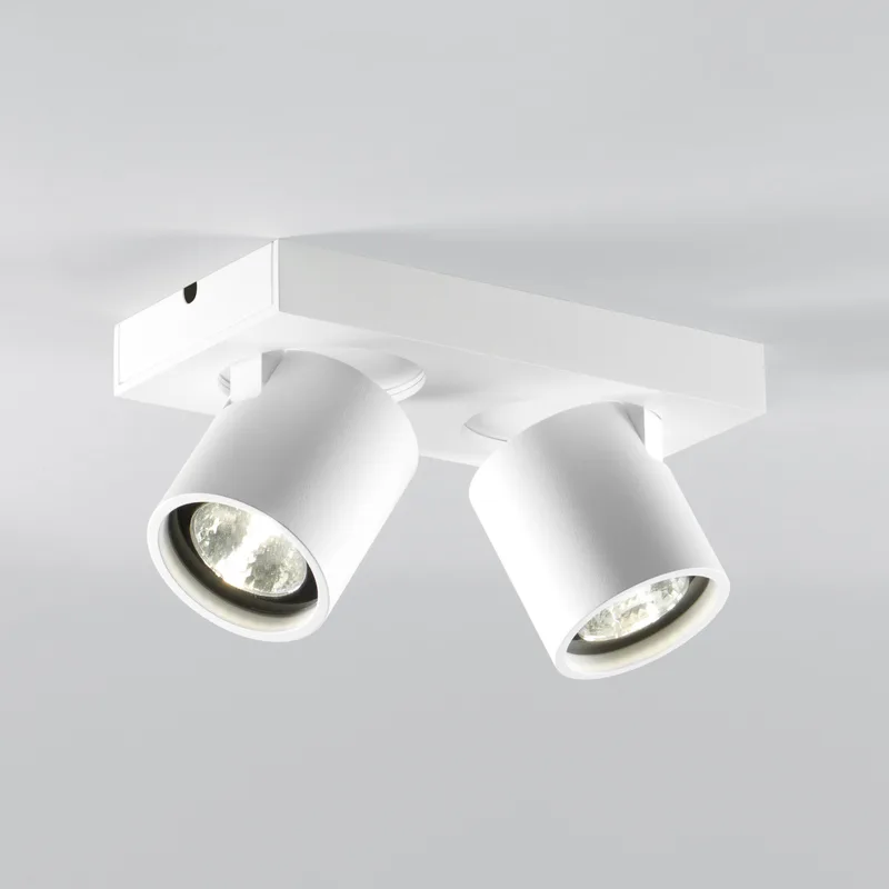 Focus 2 LED-spot, wit, 2-lamps, CCT, draaibaar van LIGHT-POINT – productfoto