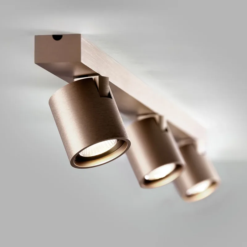 Focus L900 LED-spot roségoud 90 cm, CCT, 3-lamps by LIGHT-POINT – product photo