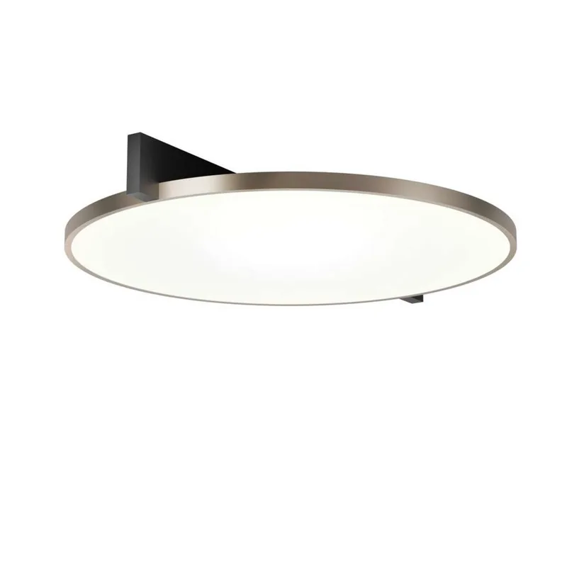 Inlay Round C3 plafondlamp, 5 cm, zwart/goud von LIGHT-POINT – Produktfoto