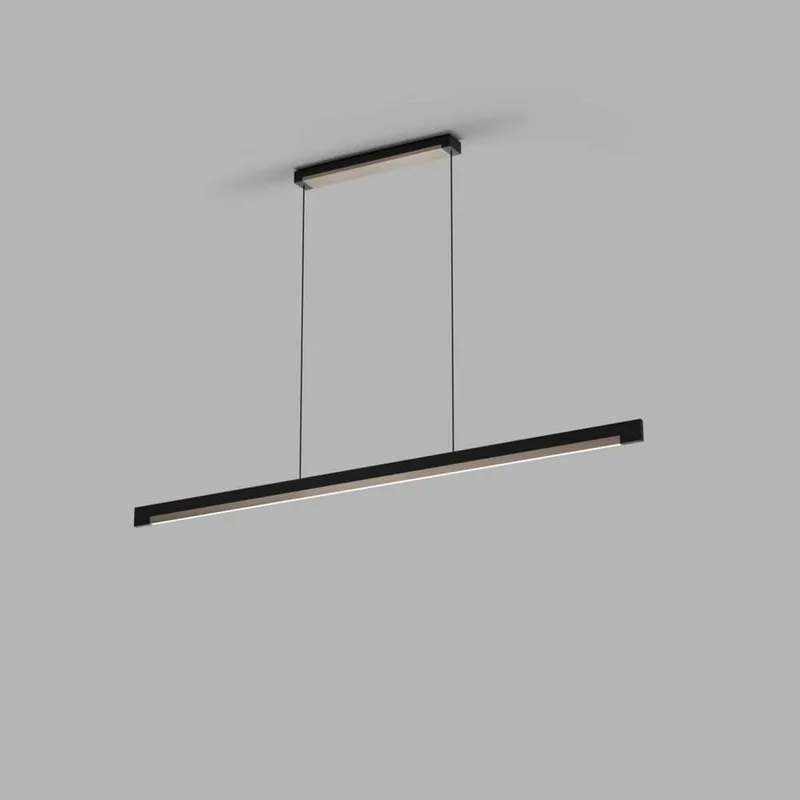 Inlay S1400 Linear Pendelleuchte, gold/schwarz von LIGHT-POINT – Produktfoto