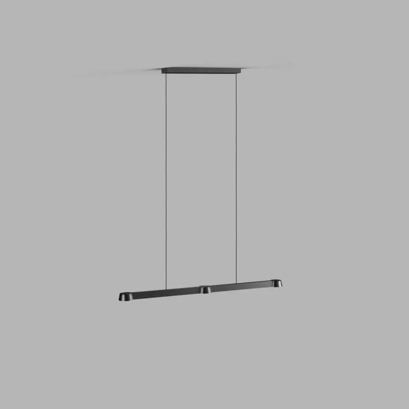 Optic Linear L1000 Hanglamp Carbon Black by LIGHT-POINT – product photo