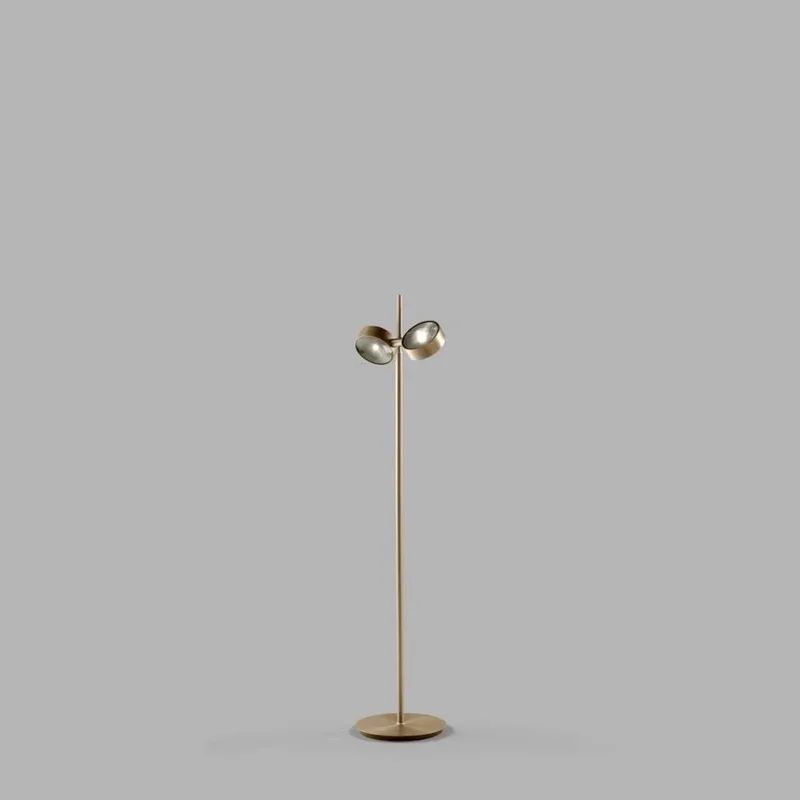 Orbit Vloerlamp Touchless Brass van LIGHT-POINT – productfoto