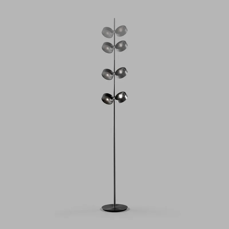 Orbit Vloerlamp Touchless Carbon Black von LIGHT-POINT – Produktfoto