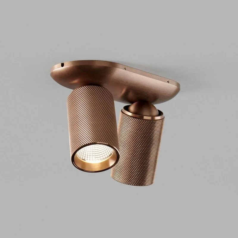 Raw 2 Plafondlamp 2700/3000K Rose Gold van LIGHT-POINT – productfoto