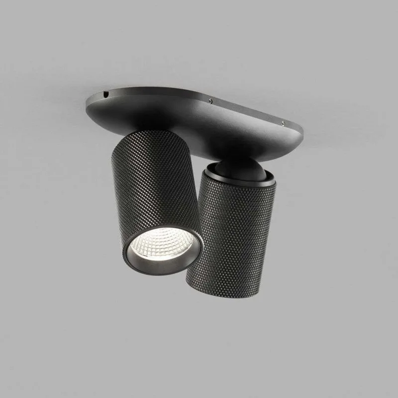 Raw 2 Plafondlamp 3000K Carbon Black von LIGHT-POINT – Produktfoto