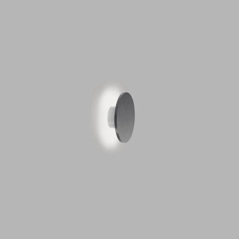 Soho W2 wandlamp Ø20 cm, IP54, warmwit, grijs de LIGHT-POINT – photo du produit